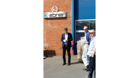 EBNER donates 25,000 protective masks to the market town of Eiterfeld