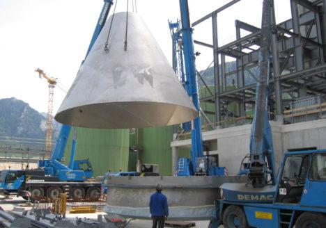 Zusammenbau des Kristallisators