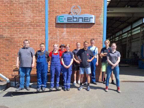 Visit from the youth fire brigade of the market town Eiterfeld