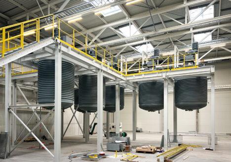 Rührwerksbehälter-Bitumen