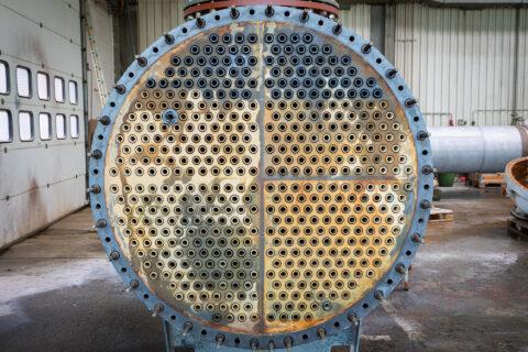 Repair of a Heat Exchanger in the Salt and Chemicals Industry
